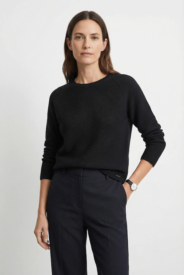 Cinque Strickpullover »CIELLA_LS« Rundhalsausschnitt, Regular Fit