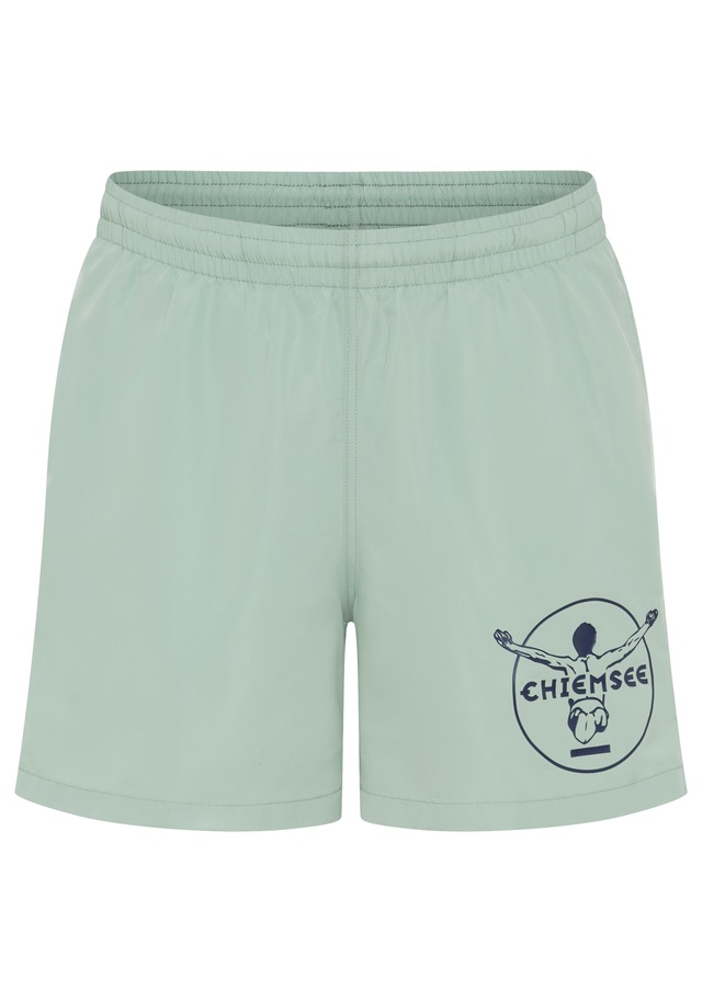 Chiemsee Badeshorts »Swim Shorts Jadeite« aus Baumwolle und Polyester, bequeme Passform, sportliche Schnittform