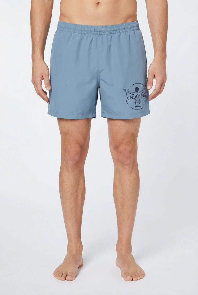 Chiemsee Badeshorts »Swim Shorts Jadeite« aus Baumwolle und Polyester, bequeme Passform, sportliche Schnittform