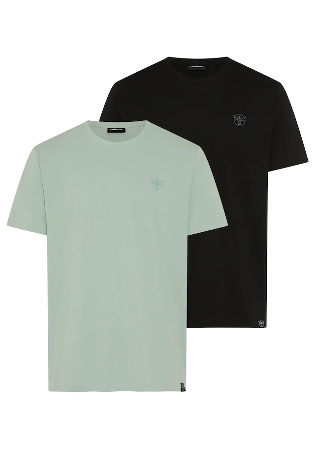 Chiemsee T-Shirt für Erwachsene geeignet, sportlicher Stil, T-Shirt-Schnitt