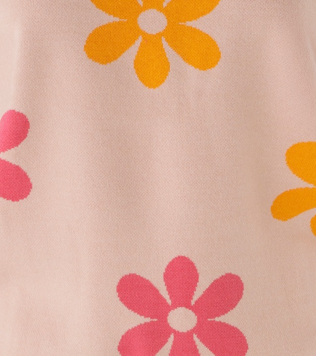 Aniston PLUS Strickpullover mit eingestricktem Blumenmuster