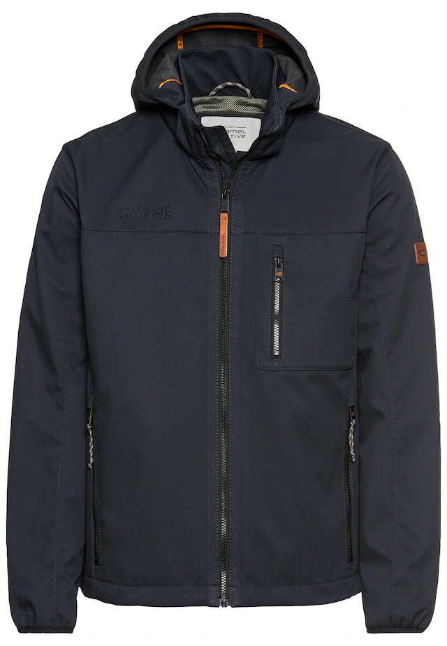 camel active Softshelljacke mit Kapuze mit Kapuze