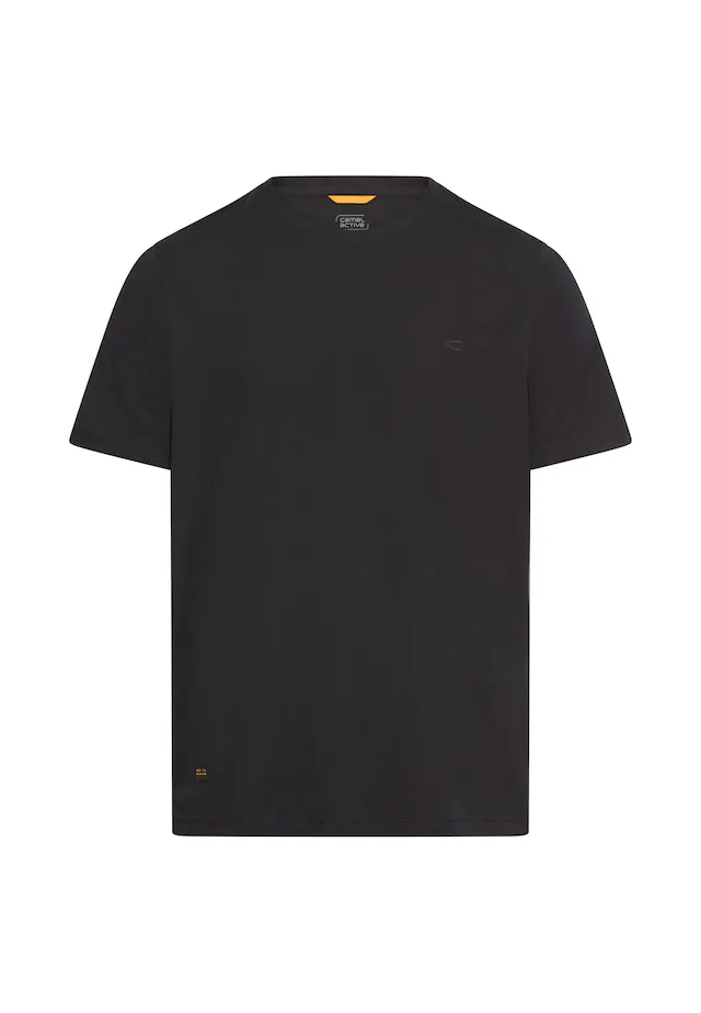 camel active T-Shirt mit Logo-Stickerei