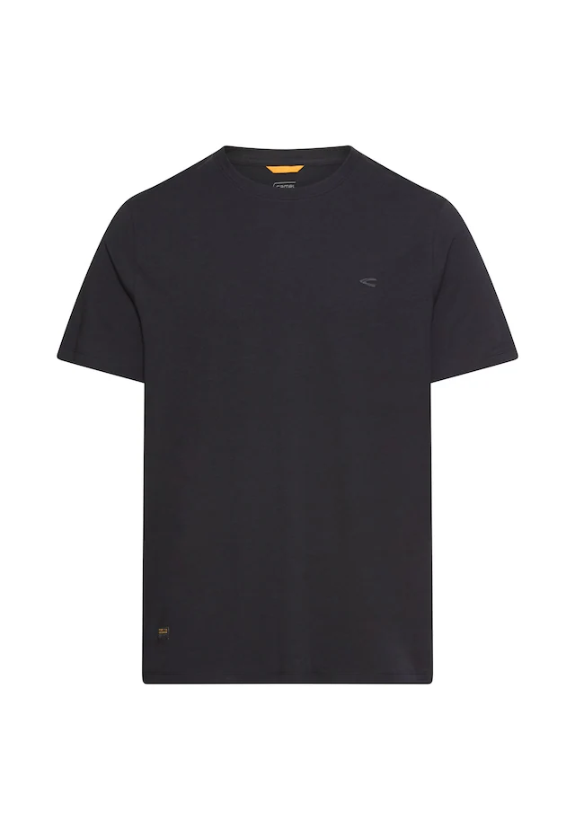 camel active T-Shirt mit Logo-Stickerei