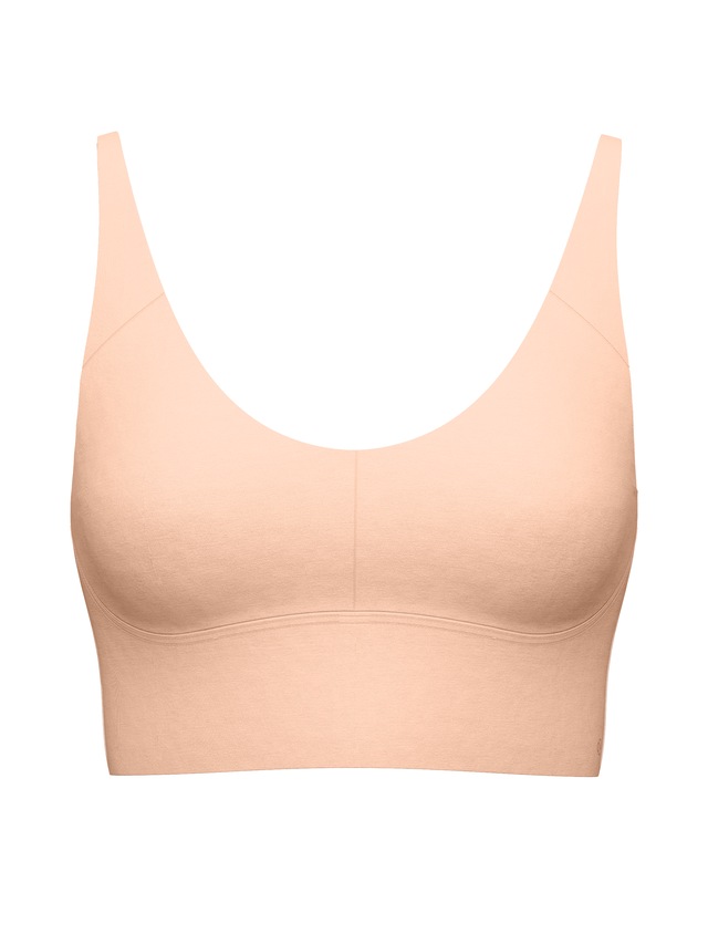 CALIDA Bustier »Natural Skin« aus weicher Interlock-Qualität, atmungsaktiv, ohne Bügel