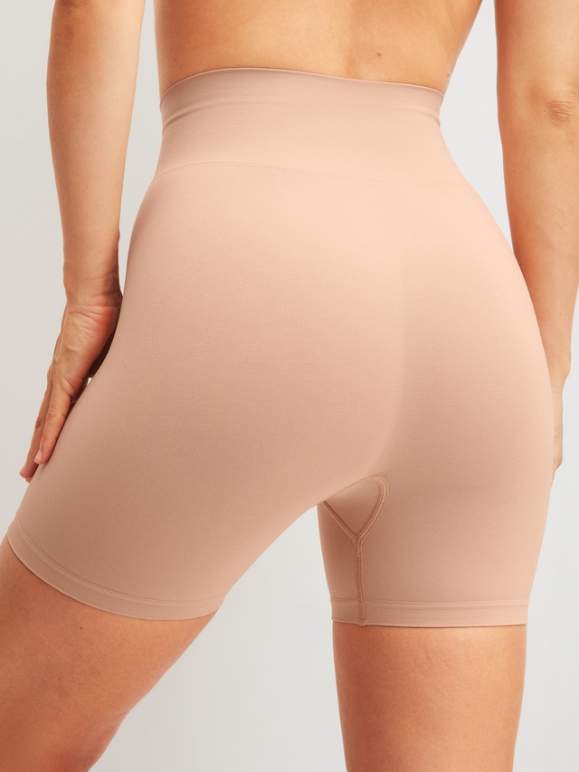 CALIDA Lange Unterhose »Seamless Shape« mit hohem Bund und flachem Abschluss