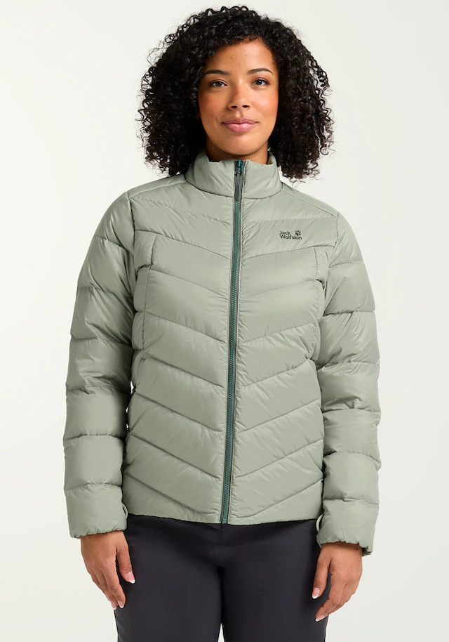 Jack Wolfskin 3-in-1-Funktionsjacke »ICECAPE 3IN1 DOWN JKT W RDS« mit Kapuze mit wasserdichten Reißverschlüssen