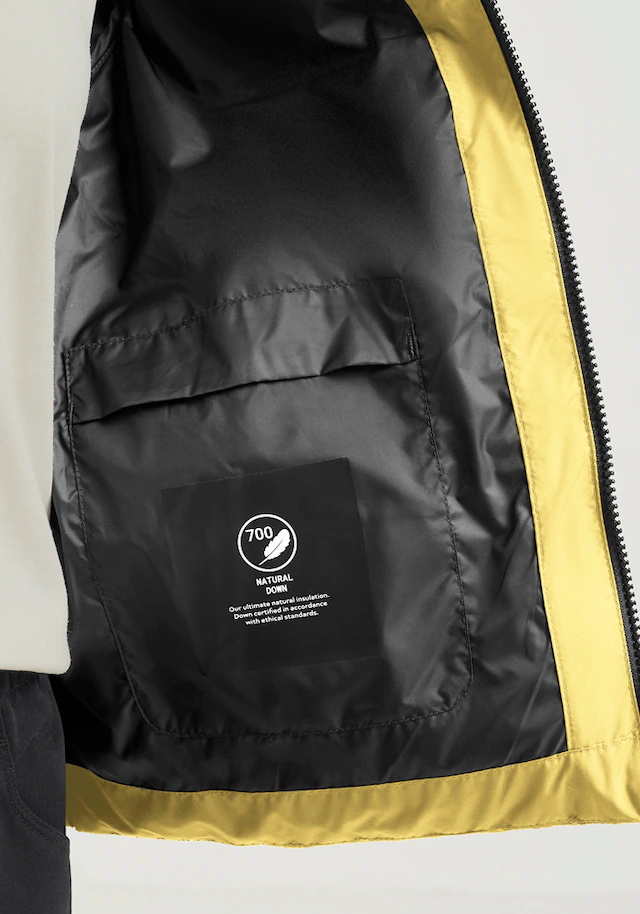 Jack Wolfskin Daunenjacke »FROZEN PALACE JKT W RDS« mit Kapuze mit Kapuze, winddicht, atmungsaktiv, wasserabweisend