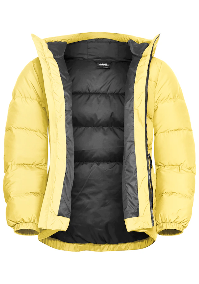 Jack Wolfskin Daunenjacke »FROZEN PALACE JKT W RDS« mit Kapuze mit Kapuze, winddicht, atmungsaktiv, wasserabweisend