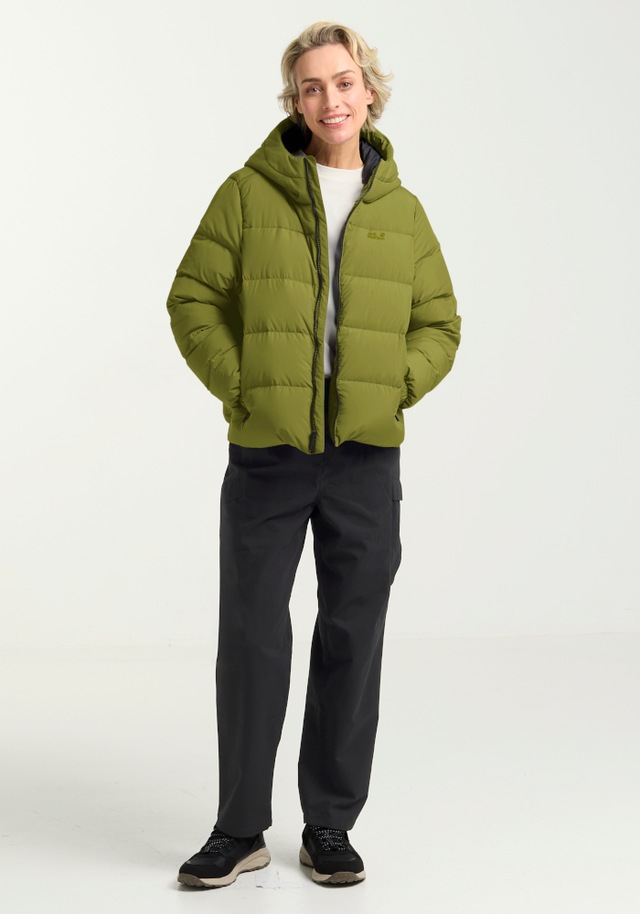 Jack Wolfskin Daunenjacke »FROZEN PALACE JKT W RDS« mit Kapuze mit Kapuze, winddicht, atmungsaktiv, wasserabweisend