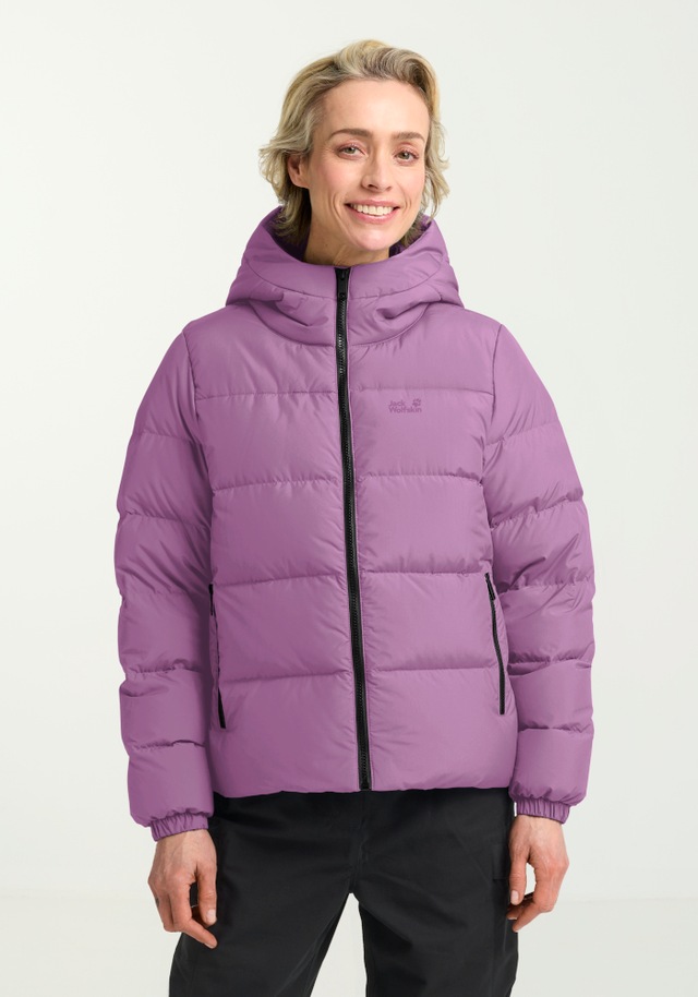 Jack Wolfskin Daunenjacke »FROZEN PALACE JKT W RDS« mit Kapuze mit Kapuze, winddicht, atmungsaktiv, wasserabweisend