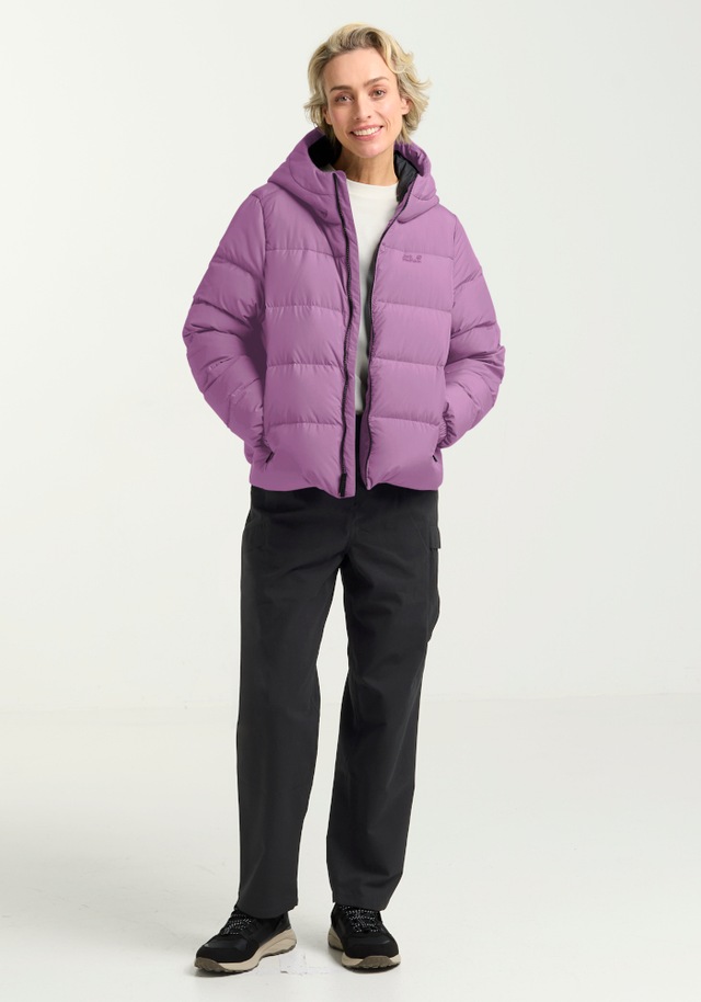 Jack Wolfskin Daunenjacke »FROZEN PALACE JKT W RDS« mit Kapuze mit Kapuze, winddicht, atmungsaktiv, wasserabweisend
