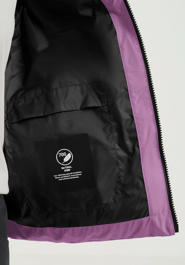 Jack Wolfskin Daunenjacke »FROZEN PALACE JKT W RDS« mit Kapuze mit Kapuze, winddicht, atmungsaktiv, wasserabweisend