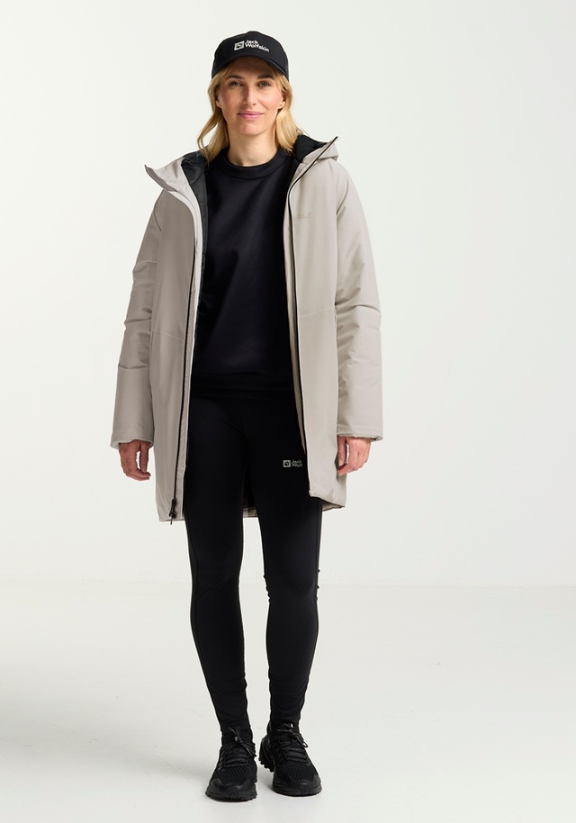 Jack Wolfskin Winterjacke »FROST HAVEN JKT W« mit Kapuze leicht konstruiert, wasserdicht, winddicht, wärmende Füllung