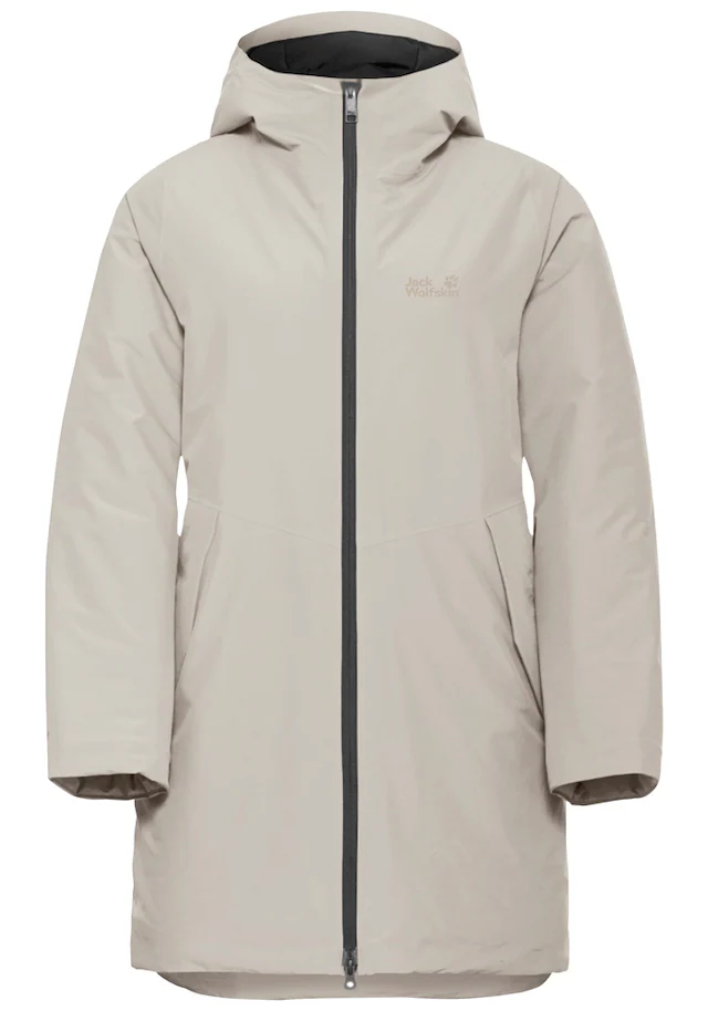 Jack Wolfskin Winterjacke »FROST HAVEN JKT W« mit Kapuze leicht konstruiert, wasserdicht, winddicht, wärmende Füllung