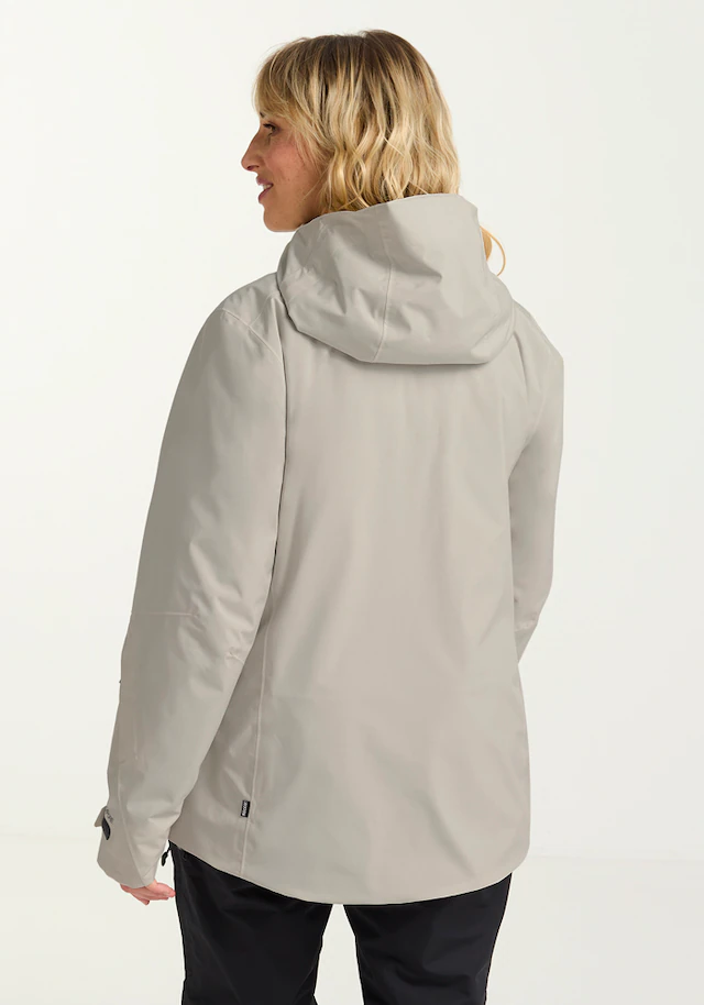 Jack Wolfskin Skijacke »FLOWLINE 3IN1 JKT W« mit Kapuze mit abnehmbarer Innenjacke, atmungsaktiv, wasserdicht, winddicht
