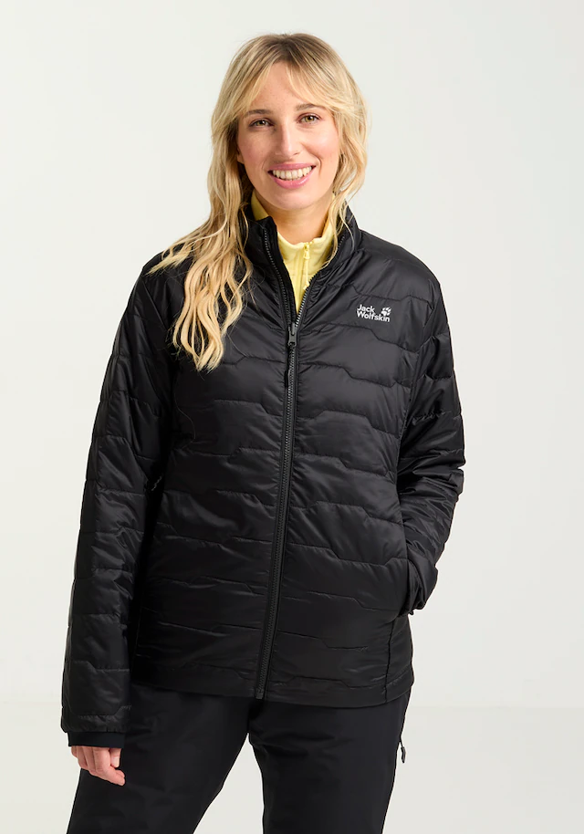 Jack Wolfskin Skijacke »FLOWLINE 3IN1 JKT W« mit Kapuze mit abnehmbarer Innenjacke, atmungsaktiv, wasserdicht, winddicht