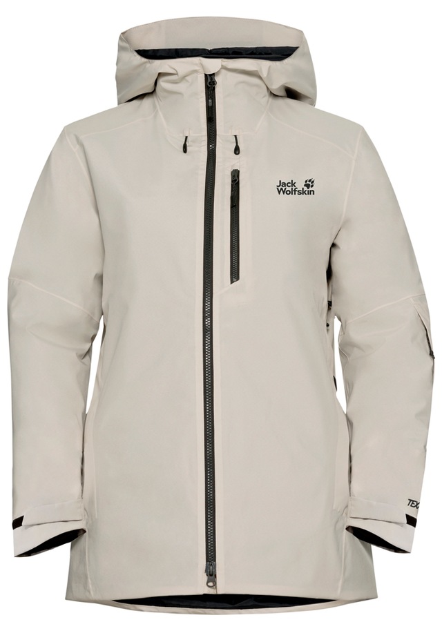 Jack Wolfskin Skijacke »FLOWLINE 3IN1 JKT W« mit Kapuze mit abnehmbarer Innenjacke, atmungsaktiv, wasserdicht, winddicht