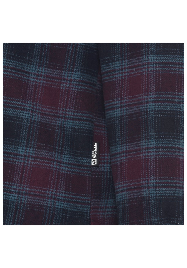 Jack Wolfskin Flanellbluse »BAJA FLANNEL SHIRT W« Flanellhemd, weich, vielseitig kombinierbar