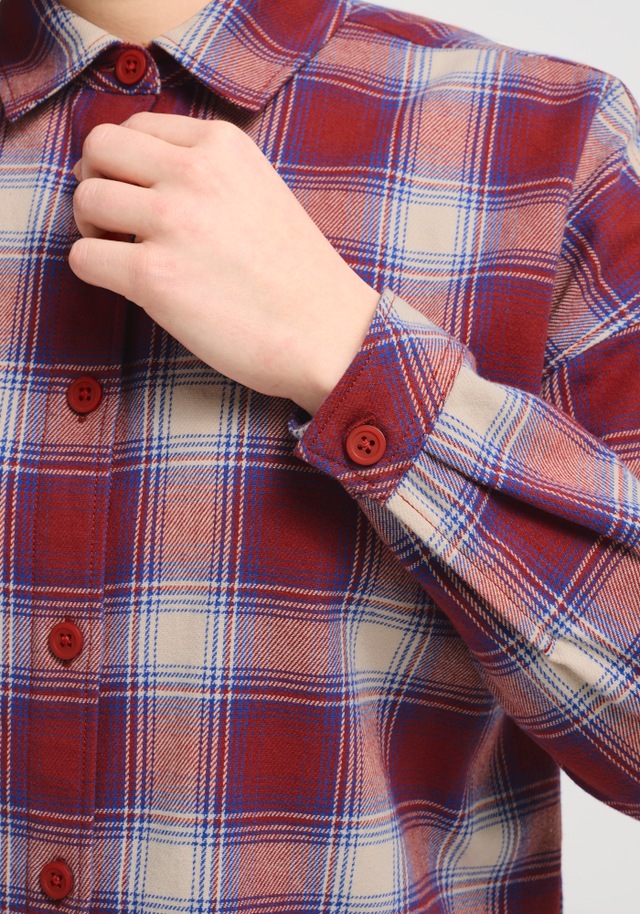 Jack Wolfskin Flanellbluse »BAJA FLANNEL SHIRT W« Flanellhemd, weich, vielseitig kombinierbar