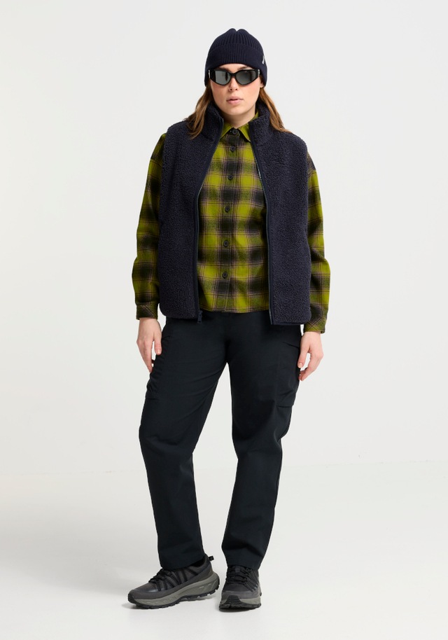 Jack Wolfskin Flanellbluse »BAJA FLANNEL SHIRT W« Flanellhemd, weich, vielseitig kombinierbar