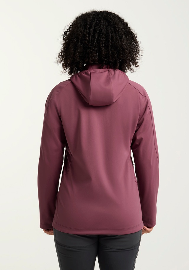 Jack Wolfskin Funktionsjacke »HIKE WITH ME HOODY W« mit Kapuze mit Kapuze, atmungsaktiv, wasserabweisend, winddicht