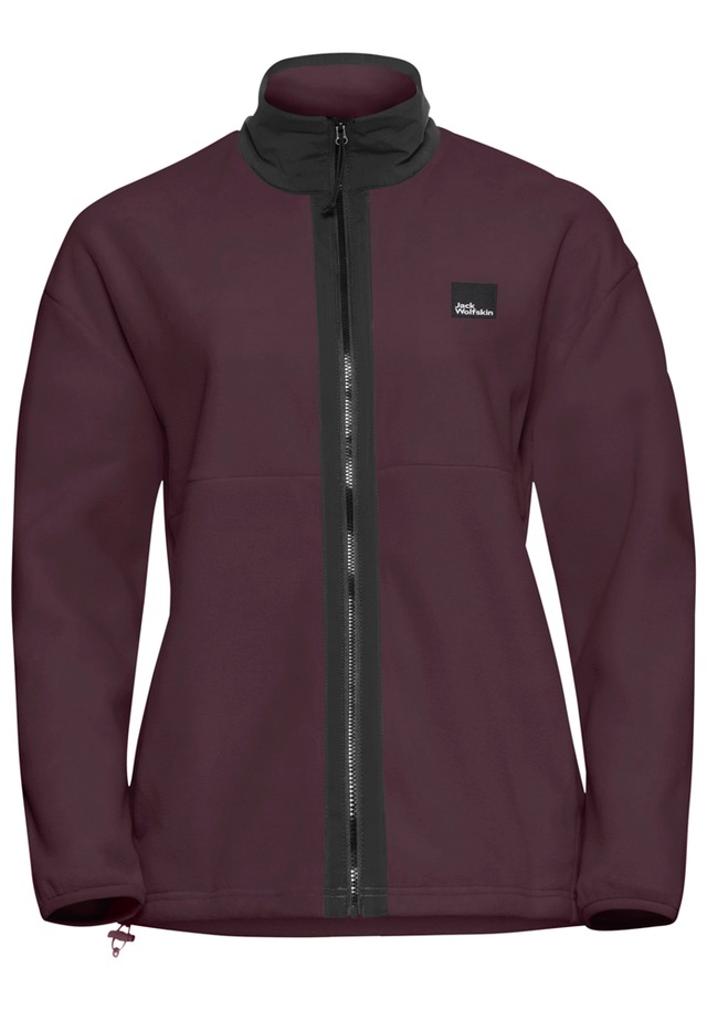 Jack Wolfskin Fleecejacke »SUMETRO FZ W« mit durchgehendem Reißverschluss, wärmend