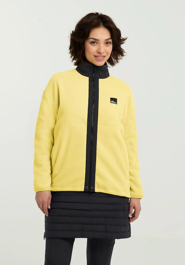Jack Wolfskin Fleecejacke »SUMETRO FZ W« mit durchgehendem Reißverschluss, wärmend