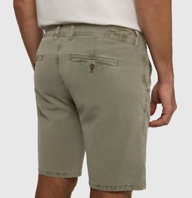MAC Bermudas »Liam Bermuda« in gewaschener Optik, Twillqualität