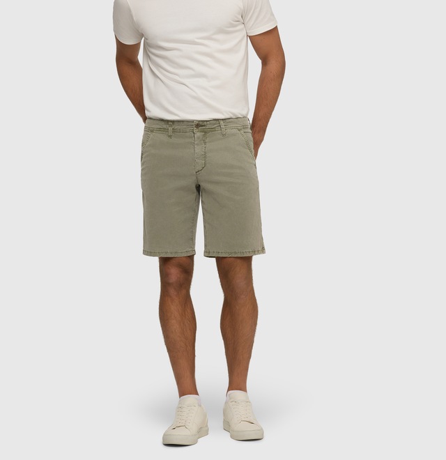MAC Bermudas »Liam Bermuda« in gewaschener Optik, Twillqualität