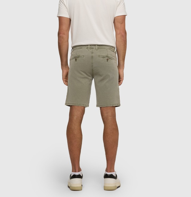 MAC Bermudas »Liam Bermuda« in gewaschener Optik, Twillqualität