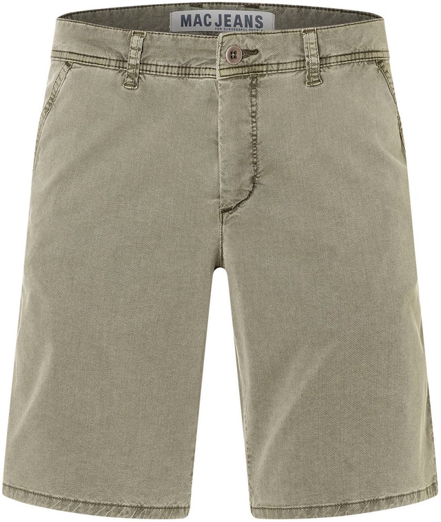 MAC Bermudas »Liam Bermuda« in gewaschener Optik, Twillqualität