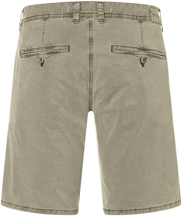 MAC Bermudas »Liam Bermuda« in gewaschener Optik, Twillqualität