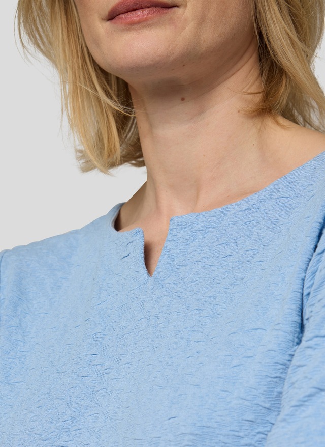 Rabe T-Shirt im Crinkle-Look