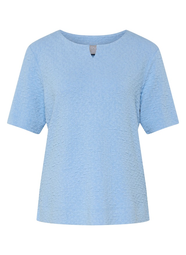 Rabe T-Shirt im Crinkle-Look
