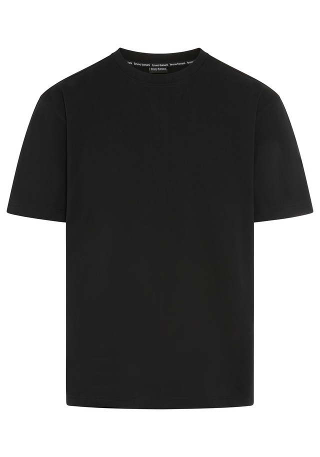 Bruno Banani T-Shirt »Oversize« Kurzarmshirt, lässige Passform, unifarben, aus Single Jersey