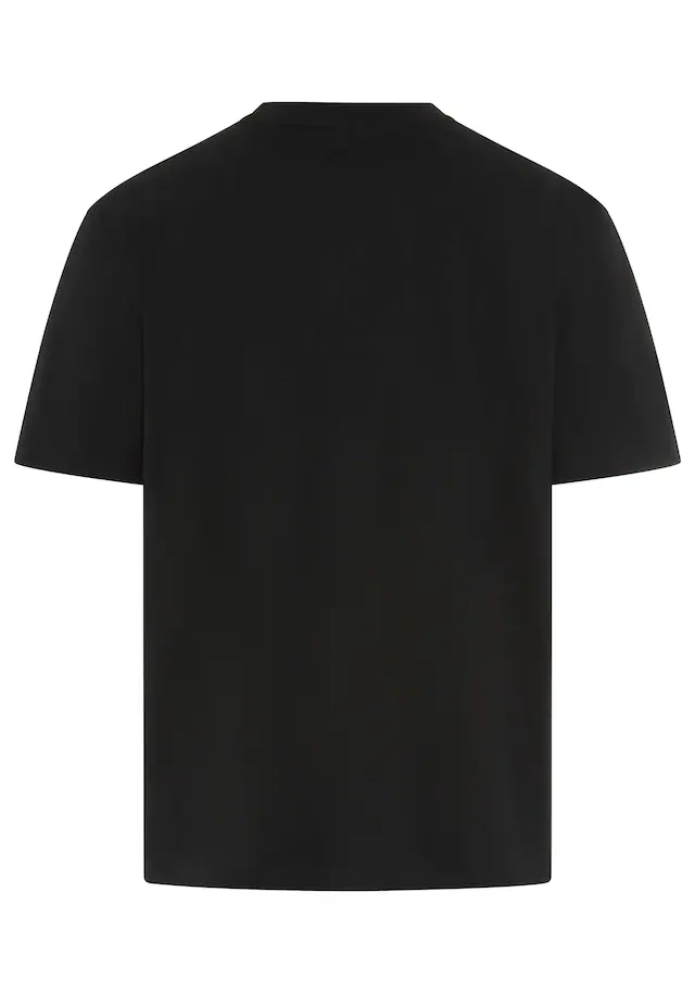 Bruno Banani T-Shirt »Oversize« Kurzarmshirt, lässige Passform, unifarben, aus Single Jersey