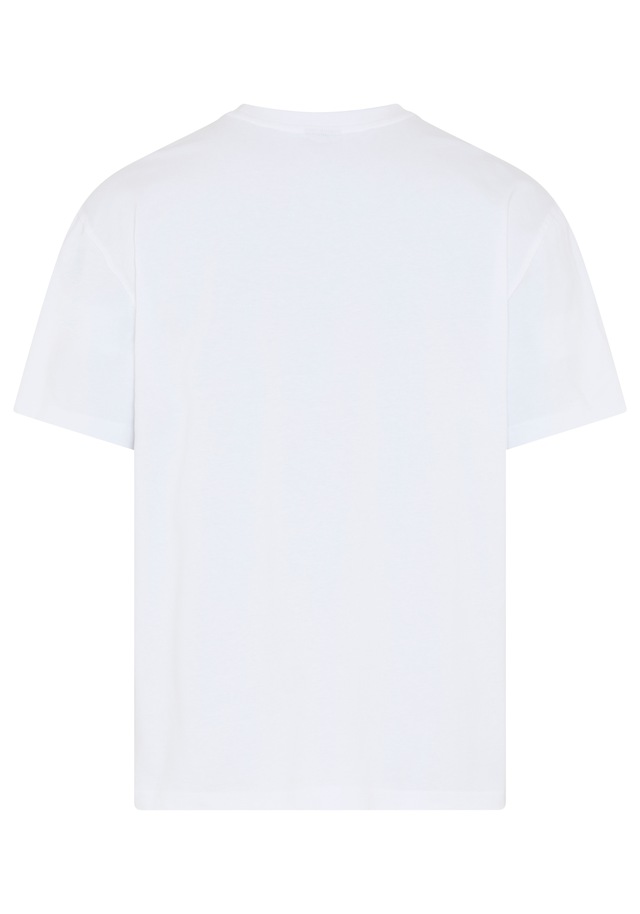 Bruno Banani T-Shirt »Oversize« Kurzarmshirt, lässige Passform, unifarben, aus Single Jersey