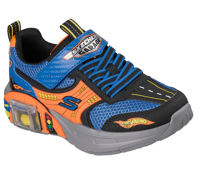 Skechers Sneaker »Compartment & Two Toy Cars« Kinderschuh mit integriertem Toy Car, Größenschablone zum Download