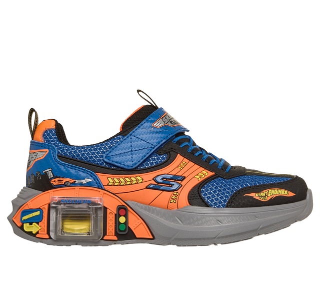 Skechers Sneaker »Compartment & Two Toy Cars« Kinderschuh mit integriertem Toy Car, Größenschablone zum Download