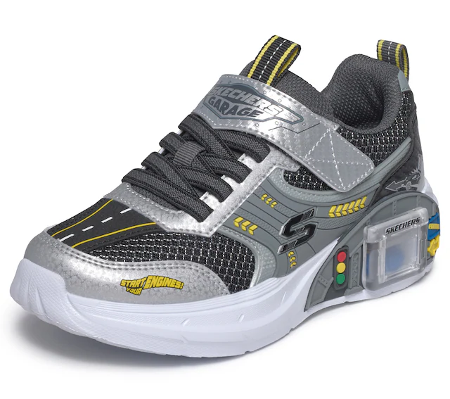 Skechers Sneaker »Compartment & Two Toy Cars« Kinderschuh mit integriertem Toy Car, Größenschablone zum Download