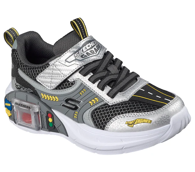 Skechers Sneaker »Compartment & Two Toy Cars« Kinderschuh mit integriertem Toy Car, Größenschablone zum Download