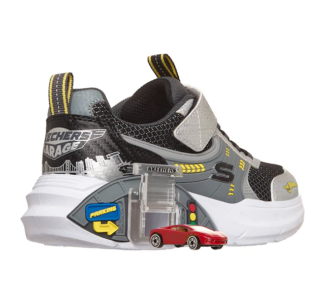 Skechers Sneaker »Compartment & Two Toy Cars« Kinderschuh mit integriertem Toy Car, Größenschablone zum Download