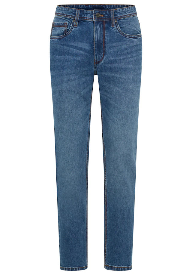 Arizona Straight-Jeans gerader Schnitt, mit Eingrifftaschen, Gesäßtaschen und Coinpocket