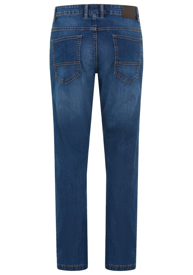 Arizona Straight-Jeans gerader Schnitt, normale Leibhöhe, mit Knopf- und Reißverschluss