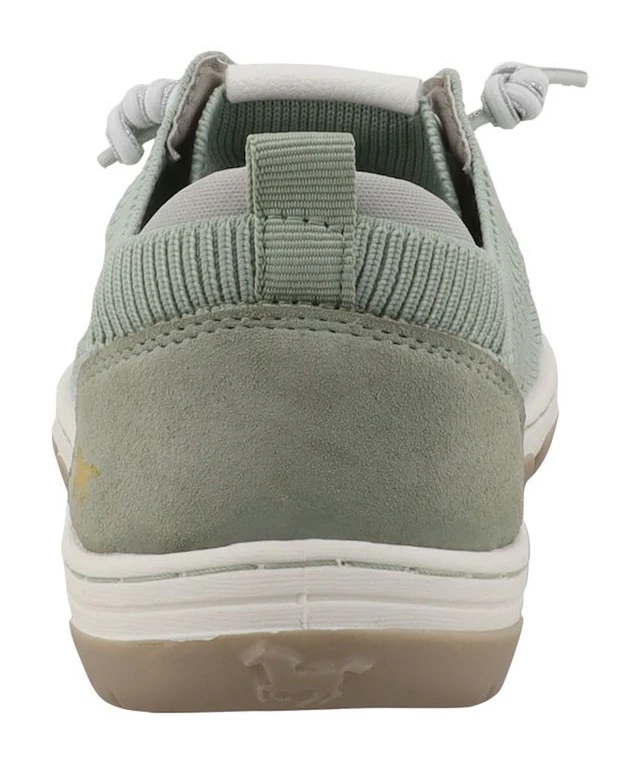 Mustang Shoes Slip-On Sneaker »Sue« Freizeitschuh, Halbschuh, Slipper mit Logoschriftzügen