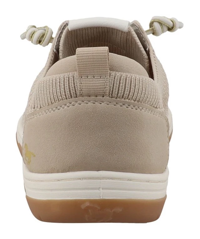 Mustang Shoes Slip-On Sneaker »Sue« Freizeitschuh, Halbschuh, Slipper mit Logoschriftzügen