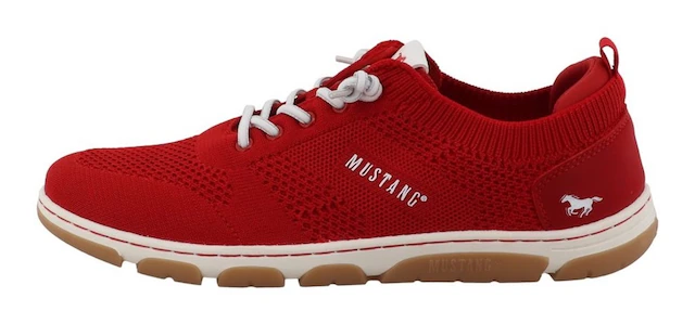 Mustang Shoes Slip-On Sneaker »Sue« Freizeitschuh, Halbschuh, Slipper mit Logoschriftzügen