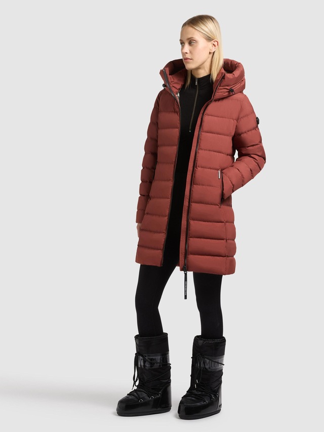 khujo Steppmantel »Nekar-YM« Gesteppter Wintermantel mit Kapuze