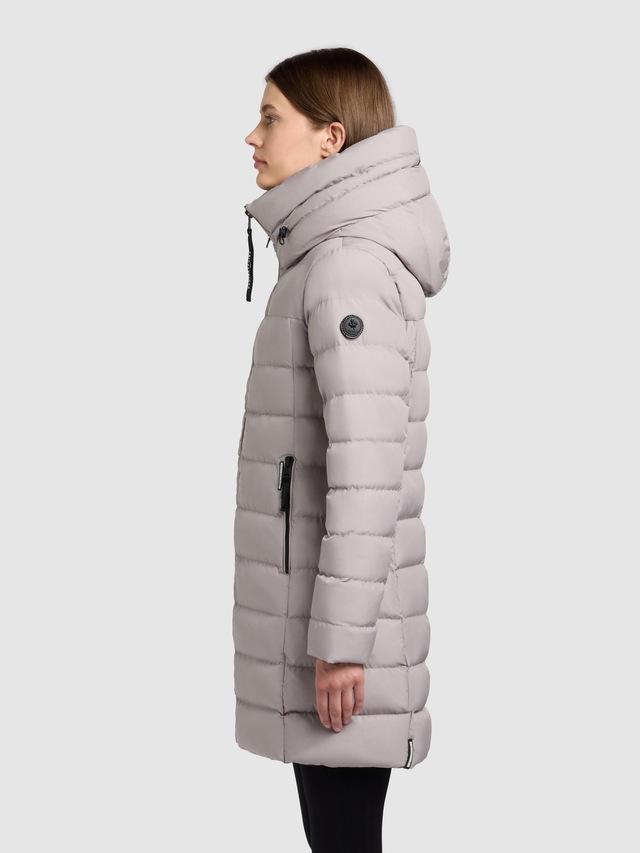 khujo Steppmantel »Nekar-YM« Gesteppter Wintermantel mit Kapuze